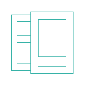 Marketing literature design by Laura Hollingworth freelance graphic designer Manchester